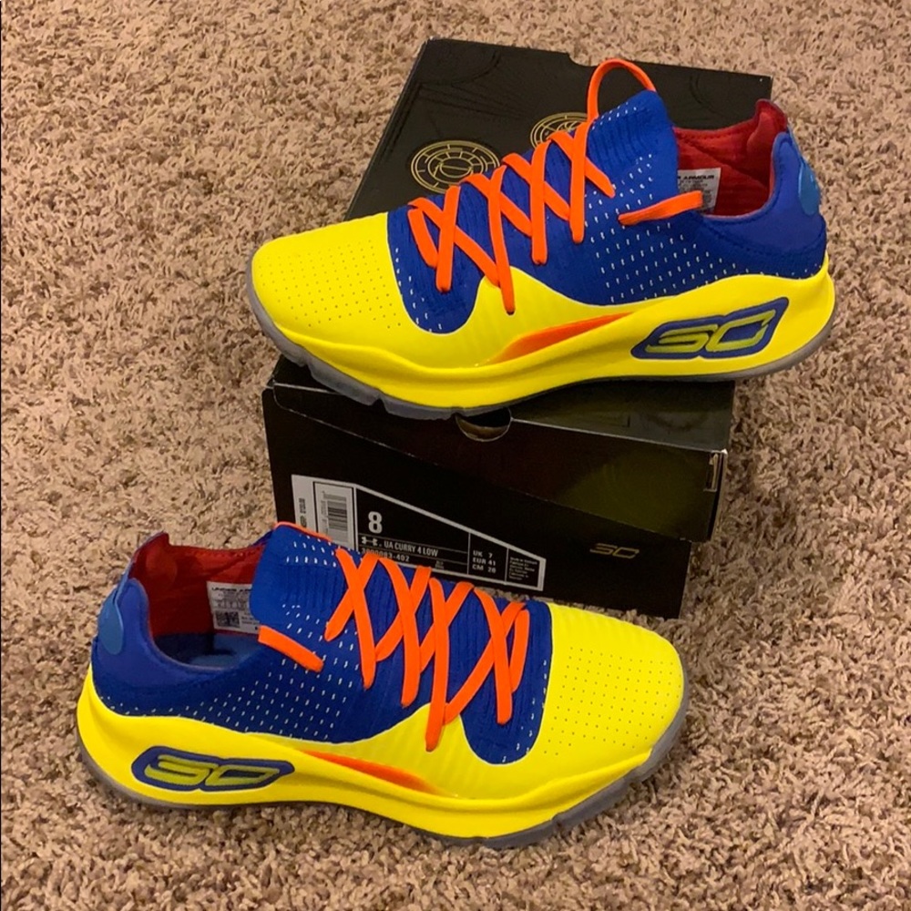 Brand New Limited Edition Curry 4 Low NBA JAM